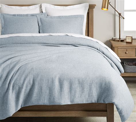 This duvet is woven from pure cotton. . Pottery barn twin duvet cover